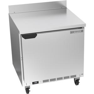Beverage Air 32" Wide 7.2 Cubic Foot One Door Worktop Freezer - WTF32AHC