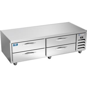 Beverage Air 72" Wide 4 Drawer CrossTemp Chef Base Refrigerator/Freezer - WTCTCS72HC