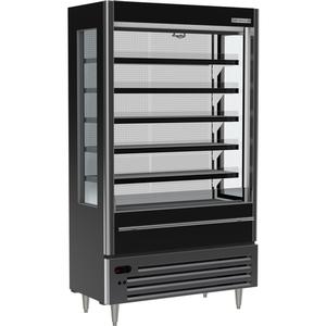 beverage-air Vuemax 48in 12.7cuft Open Air Merchandiser - Black - VMHCSL-18-1-B 