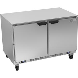 Beverage Air 48" Wide 2 Door Dual Temp Undercounter Refrigerator/Freezer - UCRF48AHC