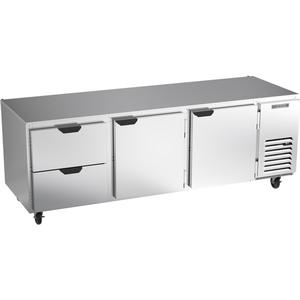 Beverage Air 93" Wide Undercounter Refrigerator With Two Drawers - UCRD93AHC-2