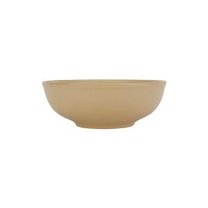 Tuxton China Inc Zion 58 oz. Matte Beige Porcelain Menudo Bowl - 1 Doz - VYB-5203