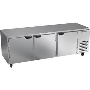 Beverage Air 93" Wide Three Section Undercounter Refrigerator - UCR93AHC