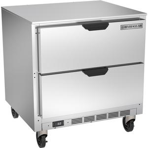 Beverage Air 32" Wide Two Drawer Undercounter Freezer - UCFD32AHC-2