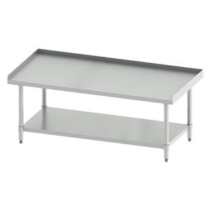 Winco 60" x 30" x 24" Stainless Steel Equipment Stand w/Undershelf - ES-6030