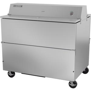 Beverage Air 49" 20.55 Cubic Foot Dual Access Forced Air Milk Cooler - STF49HC-1-S