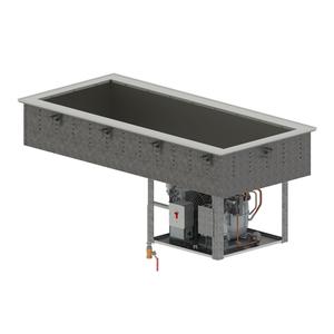 Vollrath 1 Pan Standard Refrigerated Modular Cold Pan Drop-In - FC-4CP-01120-R 