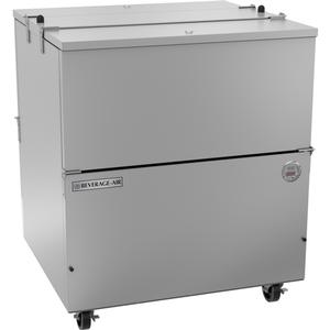 Beverage Air 34" 12.37 Cubic Foot Dual Access Cold Wall Milk Cooler - ST34HC-S