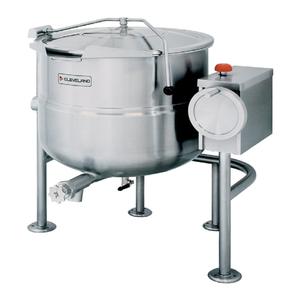 Cleveland Range Direct Steam 100 Gallon Tilting Kettle w/Steam Control Valve - KDL100T