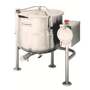 Cleveland Range Direct Steam 80 Gallon 2/3 Jacketed Tilting Steam Kettle - KDL80T