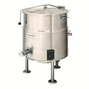 Cleveland Range Electric 60 Gallon 2/3 Steam Jacketed Stationary Kettle - KEL60