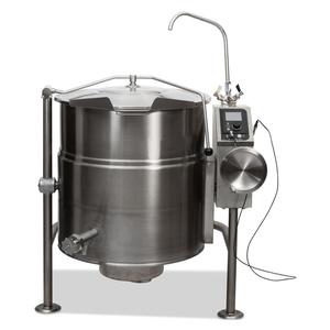 Cleveland Range Electric 100 Gallon 2/3 Steam Jacketed Tilting Kettle - KEL100T