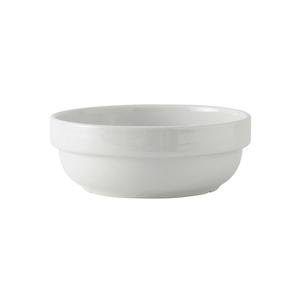 Tuxton China Inc DuraTux 29oz Porcelain White Stackable Salad Bowl - 1dz - BPB-290 
