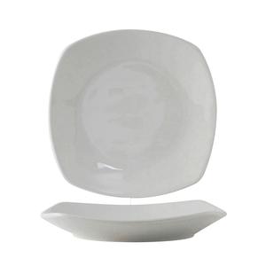 Tuxton China Inc DuraTux 26oz Porcelain White Square Pasta Plate - 1dz - BPH-105J 