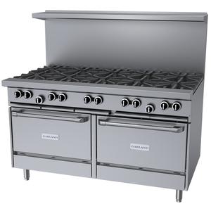 Garland Signature Starfire Pro 60in (10) Burner Gas Restaurant Range - G60-10RR-SIGNATURE 