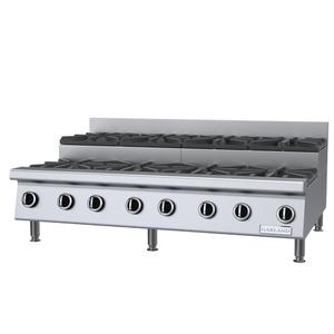 Garland 48" Countertop Gas Step-Up Hotplate w/ Manual Controls - GTOG48-SU8
