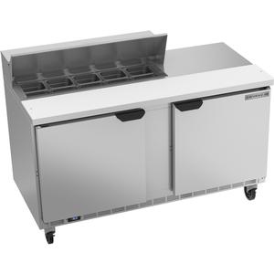 beverage-air 60in 10 Pan Two Section Sandwich Salad Prep Table - SPE60HC-10 