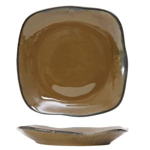 Tuxton China Inc Artisan 21 oz. Mojave Ceramic Square Pasta Plate - 1 Doz - GAJ-503