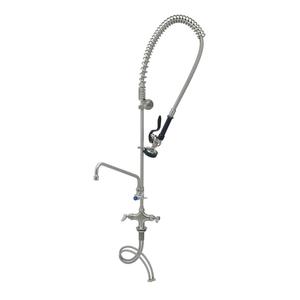 T&S Brass Eversteel Single Hole Deck Mount Pre-Rinse Faucet - S-0113-A12-B