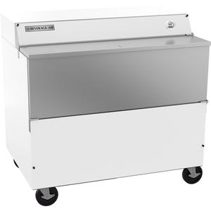 Beverage Air 49" Single Access Forced Air Milk Cooler - SMF49HC-1-W-02