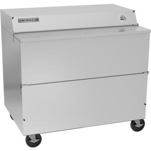 Beverage Air 49" Stainless Steel Single Access Forced Air Milk Cooler - SMF49HC-1-S