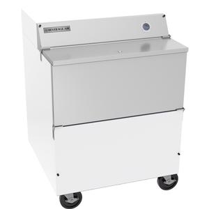 Beverage Air 34" Single Access Forced Air Milk Cooler - SMF34HC-1-W-02