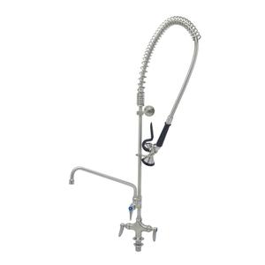 T&S Brass EverSteel Single Hole Deck Mounted Pre-Rinse Faucet - S-0113-A12-BY 