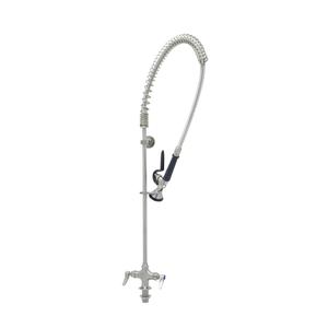 T&S Brass Eversteel Pre-Rinse Unit w/ 24" Riser & 1.15 GPM Spray Valve - S-0113-BY