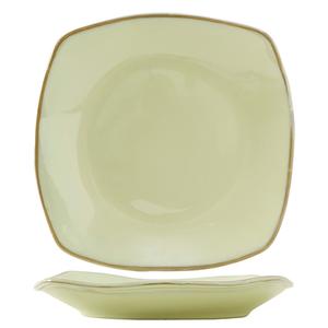 Tuxton China Inc Artisan 21 oz. Sagebrush Ceramic Square Pasta Plate - 1 Doz - GAS-503