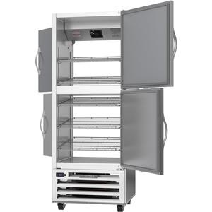 Beverage Air 18.38 Cubic Foot Four Door Pass-Thru Refrigerator - RID18HC-HS