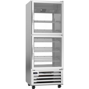 Beverage Air 18.38 Cubic Foot Four Door Pass-Thru Refrigerator - RID18HC-HG