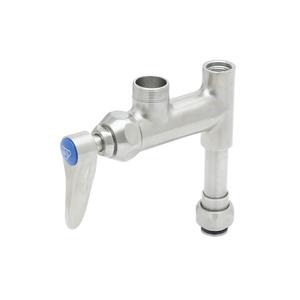 T&S Brass Eversteel Stainless Steel Add-On Faucet with 3/8in NPT Outlet - S-0155-LNEZ 