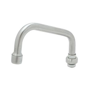 T&S Brass Eversteel 6in Stainless Steel Swing Nozzle with 2.2 GPM Aerator - S059X-A22 