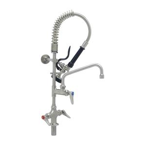 T&S Brass Eversteel Pre-Rinse Unit with 8in Swing Nozzle & Lever Handles - SMPK-2DLN-08 T&S Brass Eversteel Pre-Rinse Unit with 8in Swing Nozzle & Lever Handles - SMPK-2DLN-08