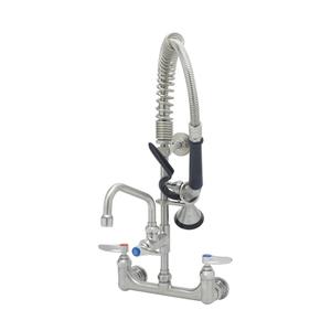 T&S Brass Eversteel Wall Mount Pre-Rinse Unit w/ 6" Swing Nozzle - SMPF-8WLN-06