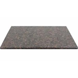 Art Marble 30" x 24" Tan Brown Rectangular Granite Table Top - G215 24X30