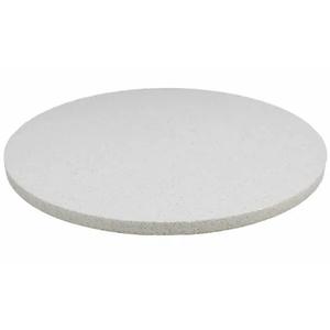 Art Marble 48" dia. Snow White Quartz Tabletop - Q403 48 RD