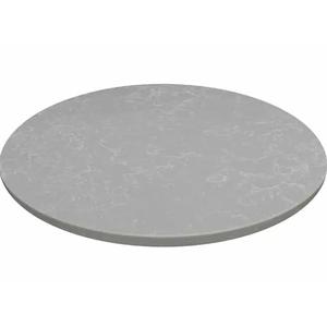 Art Marble 54" dia. Nebula Gray Quartz Tabletop - Q415 54 RD