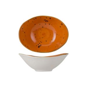 Tuxton China Inc Artisan Geode 20 oz. Coral Porcelain Capistrano Bowl - 1 Doz - GGC-403