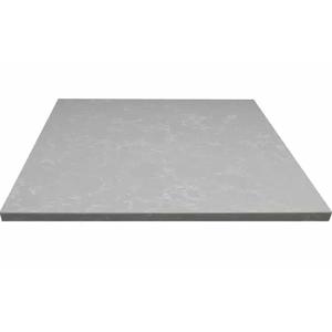 Art Marble 30in x 30in Square Nebula Gray Quartz Tabletop - Q415 30X30 