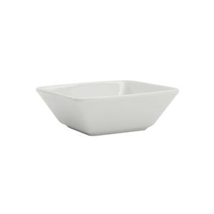 Tuxton China Inc Santorini 24oz Porcelain White Square Bowl - 1dz - GSP-531 