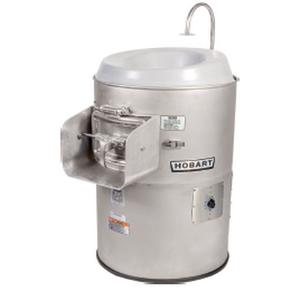 Hobart 6460-1 50-60lb Capacity Electric Vegetable Potato Peeler - 115v