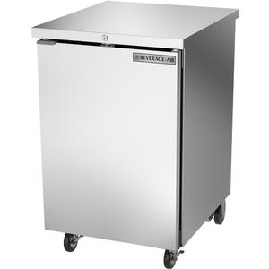beverage-air 24"One-Section Stainless Steel Back Bar Cooler with Solid Door - BB24HC-F-S 