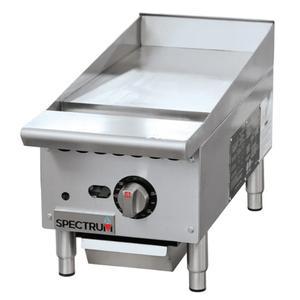 Winco Spectrum™ 12" Countertop Natural Gas Thermostatic Griddle - NGGD-12T