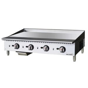 Winco Spectrum™ 48" Countertop Natural Gas Thermostatic Griddle - NGGD-48T