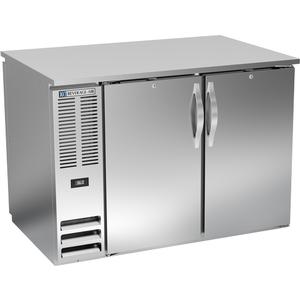 Beverage Air 48" Stainless Steel Solid Door Pass-Thru Back Bar Cabinet - BB48HC-F-PT-S