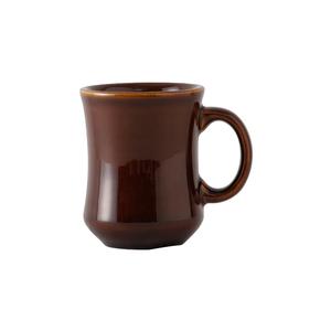 Tuxton China Inc DuraTux 9oz Caramel Ceramic Princess Mug - 2dz - BAM-0806 