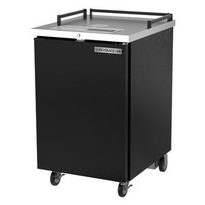 Beverage Air 24" Single Keg Black Portable Draft Beer Cooler - BM23HC-B-28