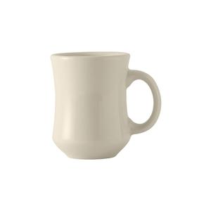 Tuxton China Inc DuraTux 9oz American White/Eggshell Princess Mug - 2dz - BEM-0806 