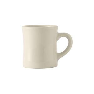 Tuxton China Inc DuraTux 9oz American White/Eggshell Diner Mug - 2dz - BEM-090B 